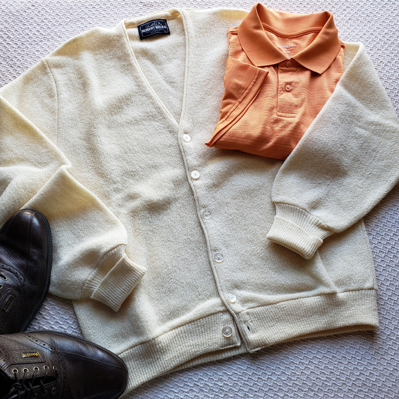 Arnold Palmer Robert Bruce Other - VTG Arnold Palmer Robert Bruce L Golf Cardigan